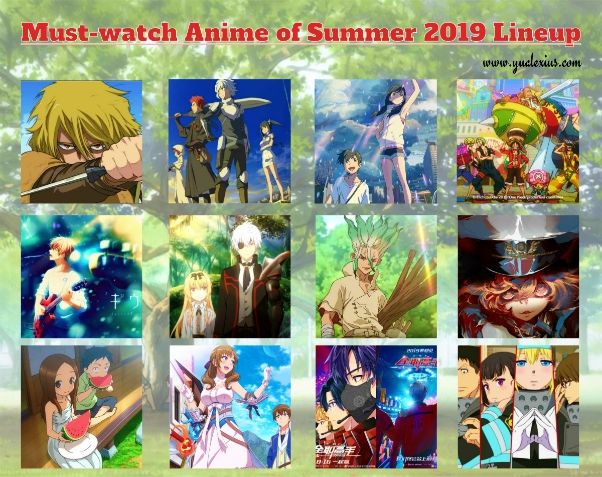 summer 2019 anime